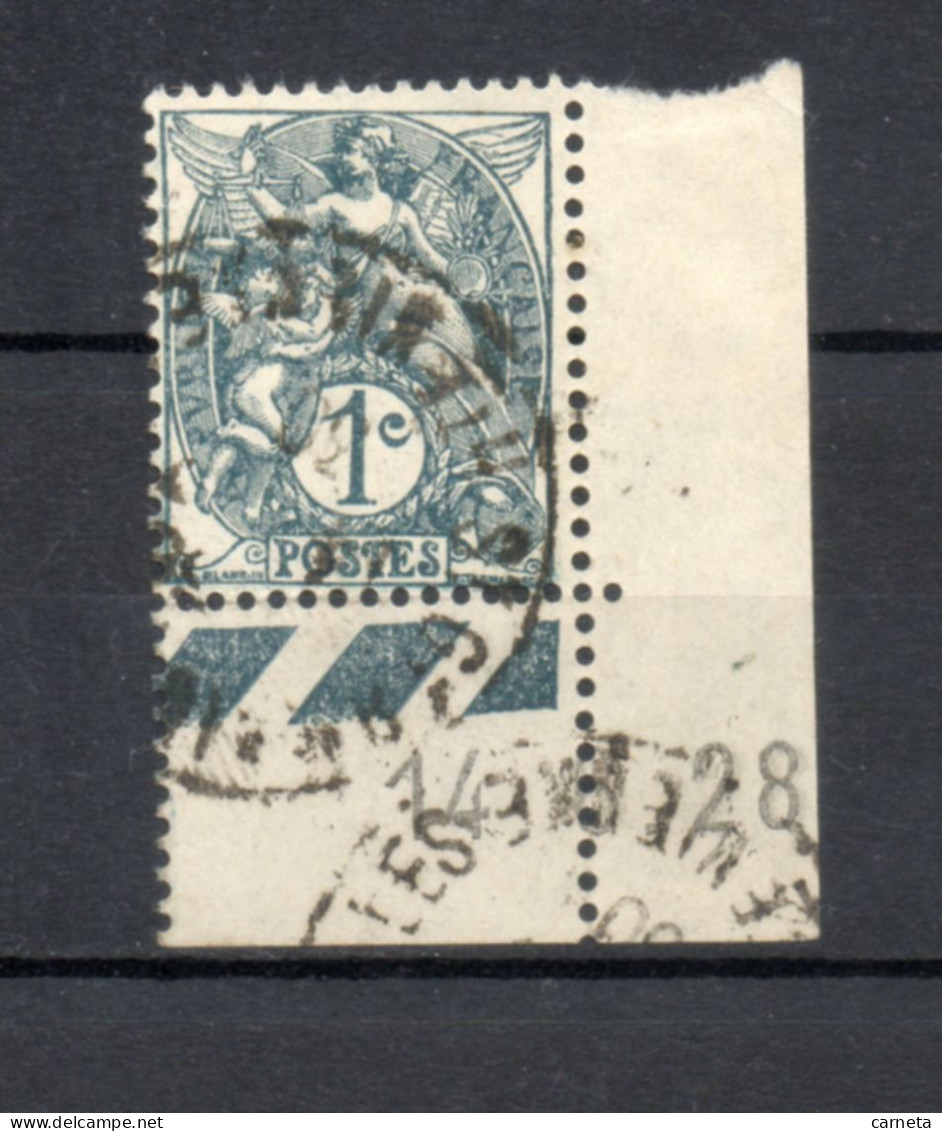 FRANCE   N° 107          OBLITERE    COTE 0.50€   TYPE BLANC - 1900-29 Blanc