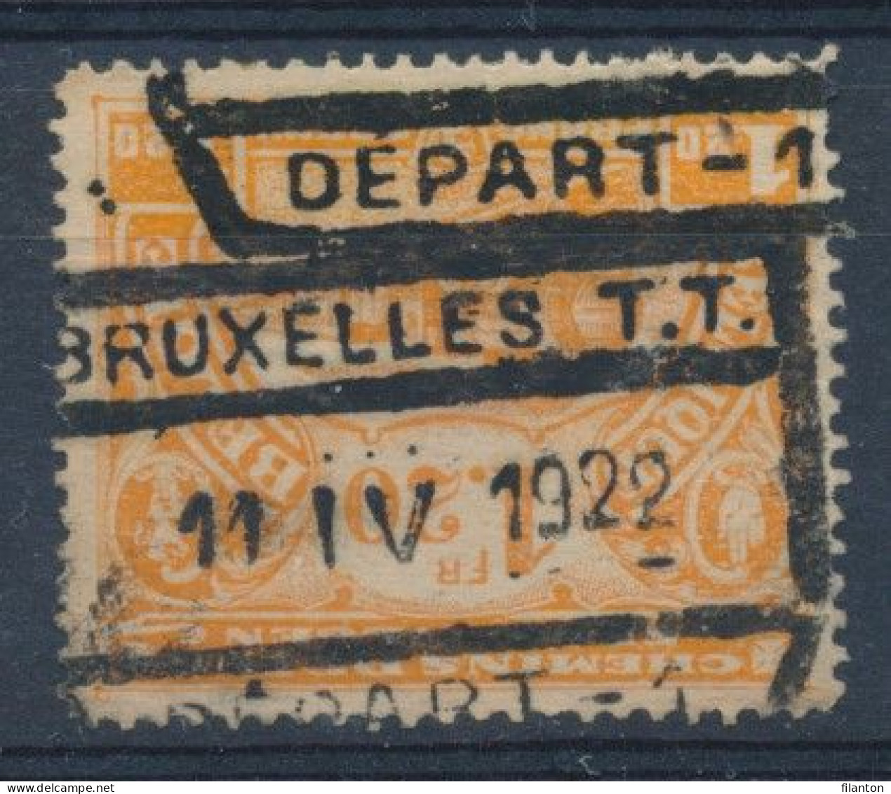 TR  117 -  "BRUXELLES-T.T. - DÉPART-1" - (ref. 37.492) - Usati