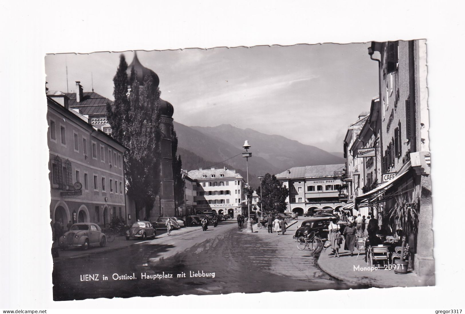 E5607) LIENZ In Osttirol - HAUPTPLATZ Mit LIEBBURG - Alte AUTO DETAILS - Lienz