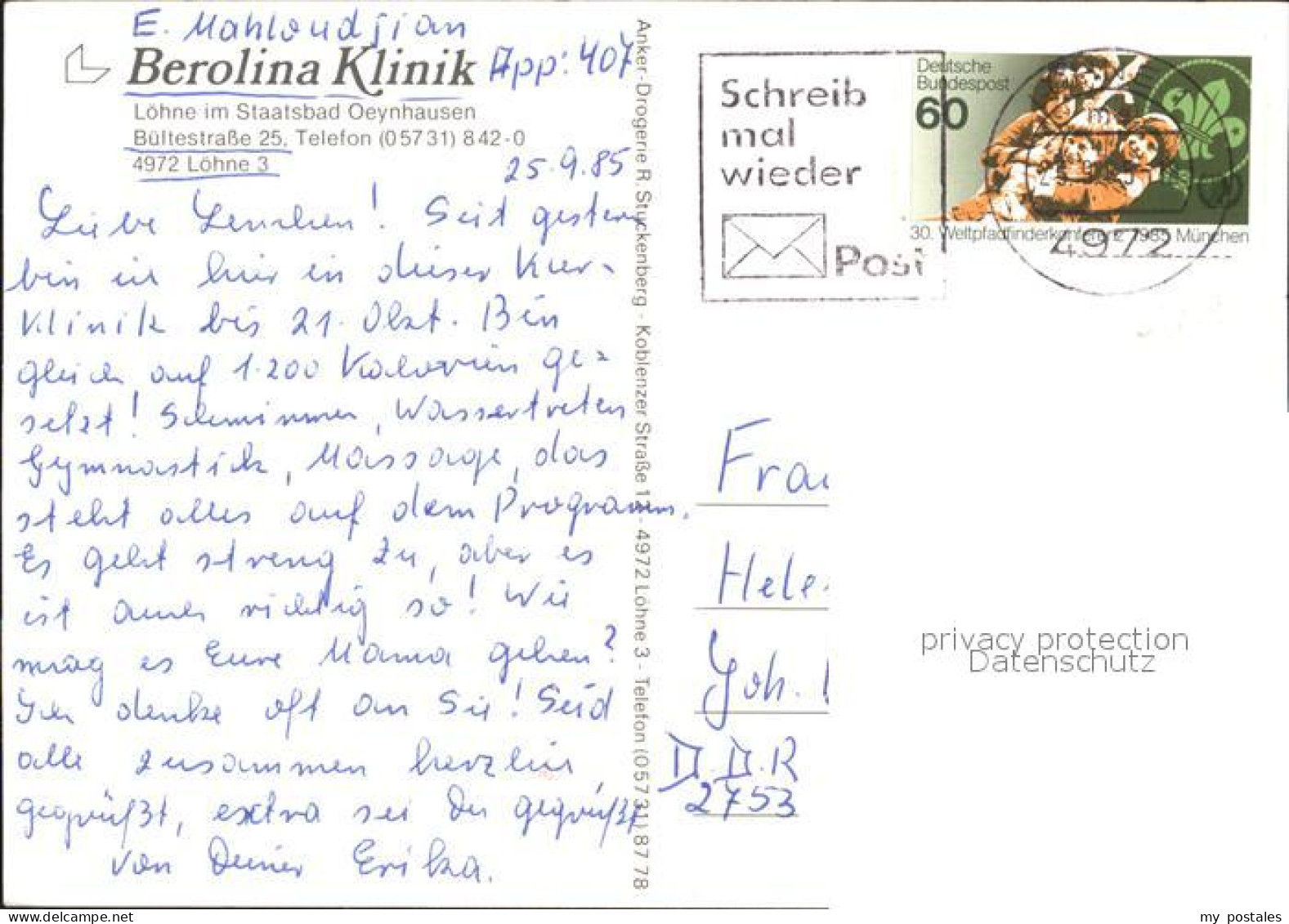 72316931 Loehne Berolina Klinik Speisesaal Hallenbad Loehne - A Identifier