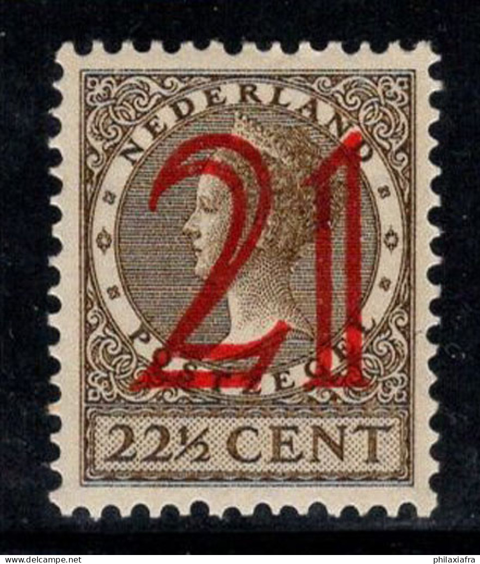 Pays-Bas 1929 Mi. 228 Neuf * MH 100% Surimprimé 21 C - Unused Stamps