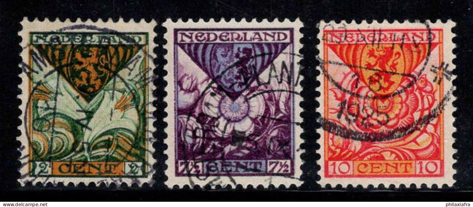 Pays-Bas 1925 Mi. 164 A-166A Oblitéré 100% Pour Les Enfants - Used Stamps