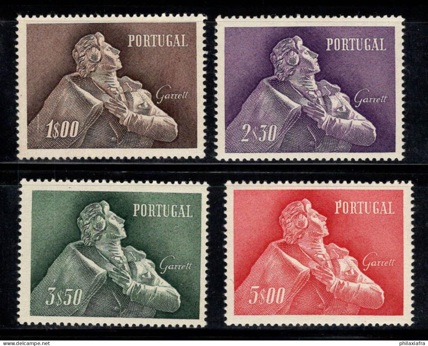 Portugal 1957 Mi. 856-589 Neuf ** 100% Almeida Garrett - Unused Stamps