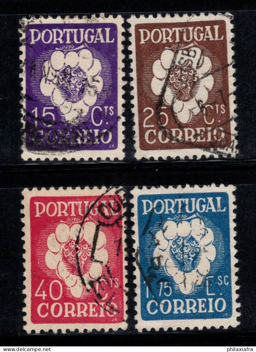 Portugal 1938 Mi. 602-605 Oblitéré 100% Congrès Des Vignerons - Oblitérés