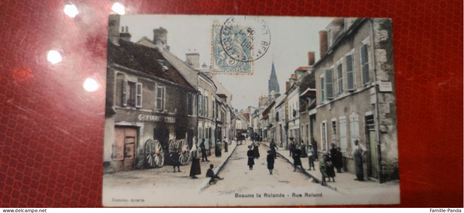 CPA Loiret - Beaune La Rolande - Rue Roland - Beaune-la-Rolande