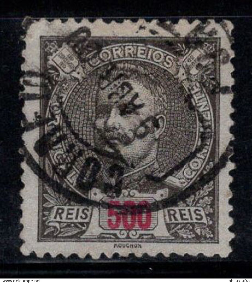 Portugal 1895 Mi. 137B Oblitéré 100% Roi Charles, 500 R - Gebraucht