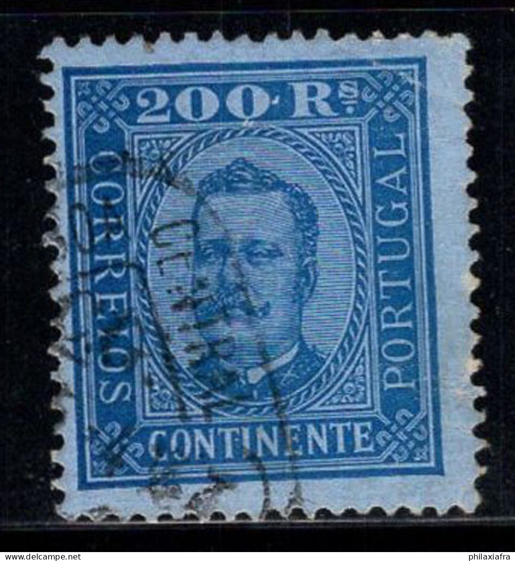Portugal 1892 Mi. 76 YC Oblitéré 40% Le Roi Charles, 200 R - Used Stamps