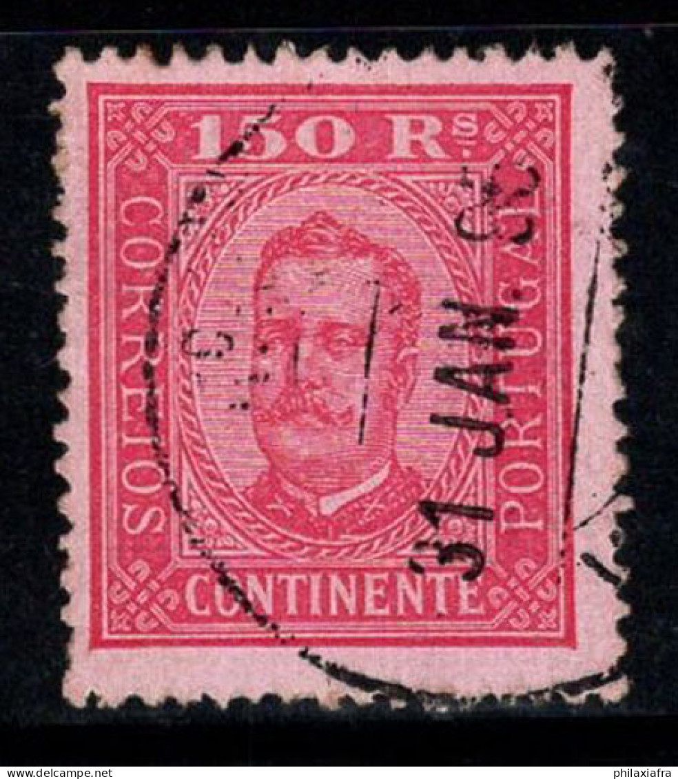 Portugal 1892 Mi. 75 YC Oblitéré 100% Le Roi Charles, 150 R - Used Stamps