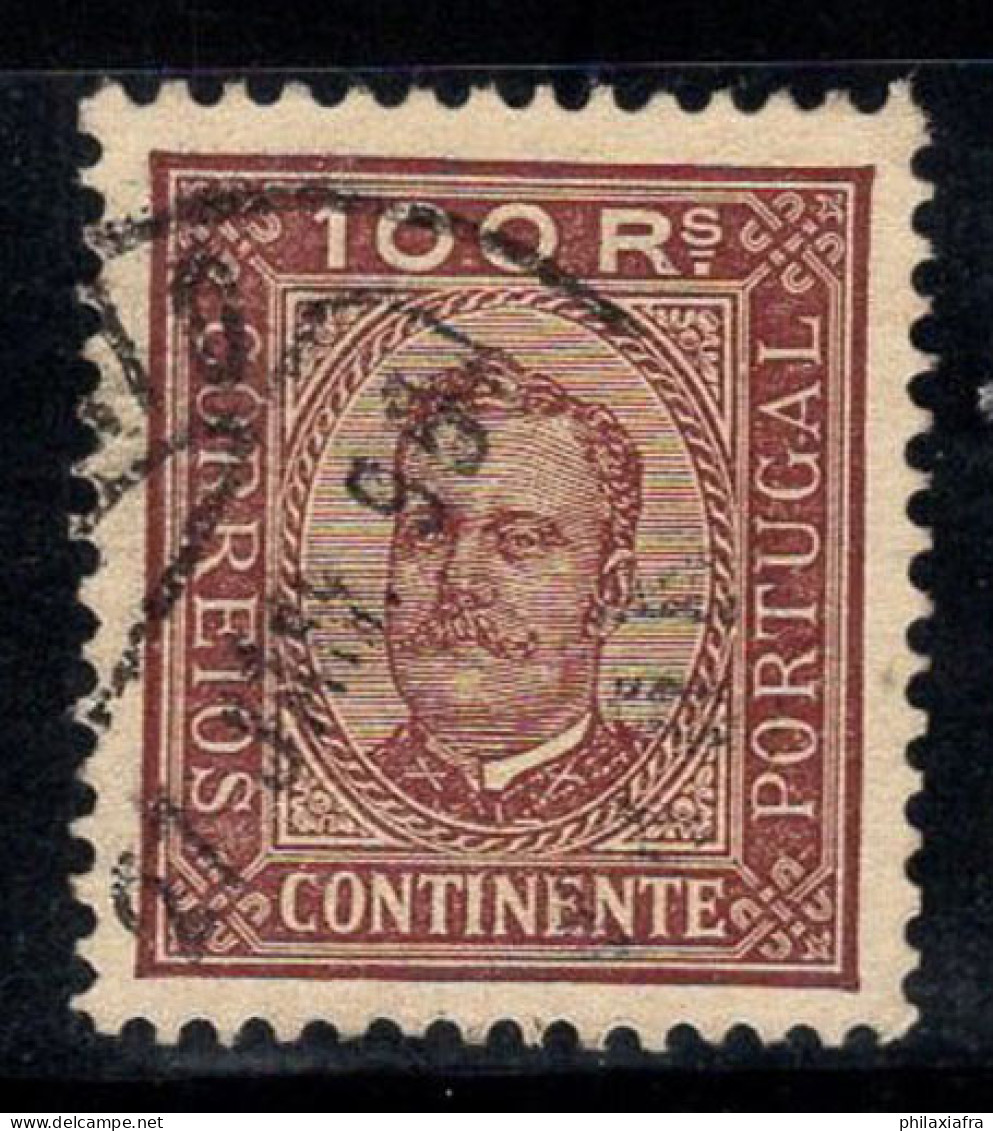 Portugal 1892 Mi. 74 YA Oblitéré 100% Le Roi Charles, 100 R - Gebraucht