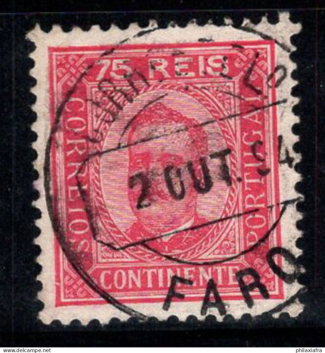 Portugal 1892 Mi. 72 YA Oblitéré 100% Le Roi Charles, 75 R - Used Stamps