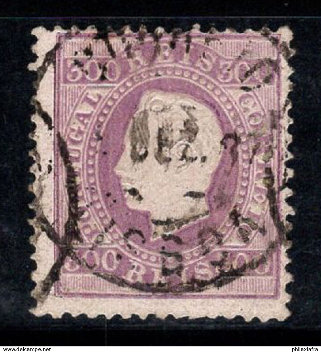 Portugal 1871 Mi. 45 B Oblitéré 100% 300 R, Le Roi Louis, - Oblitérés
