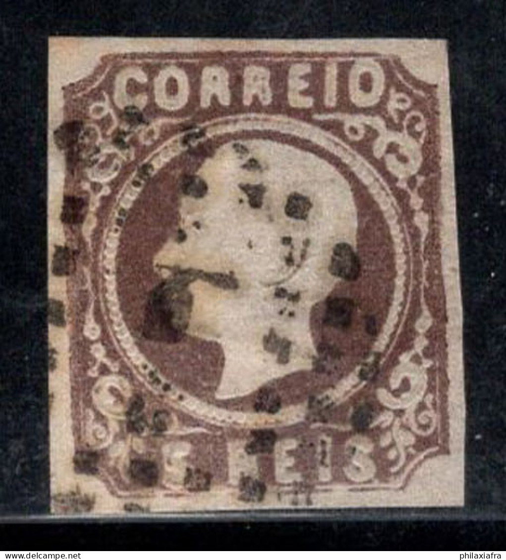 Portugal 1862 Mi. 12 Oblitéré 100% 5 R, Roi Louis - Gebraucht