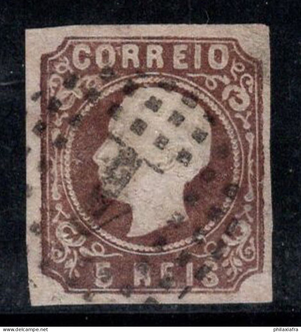 Portugal 1862 Mi. 12 Oblitéré 100% 5 R, Roi Louis - Oblitérés