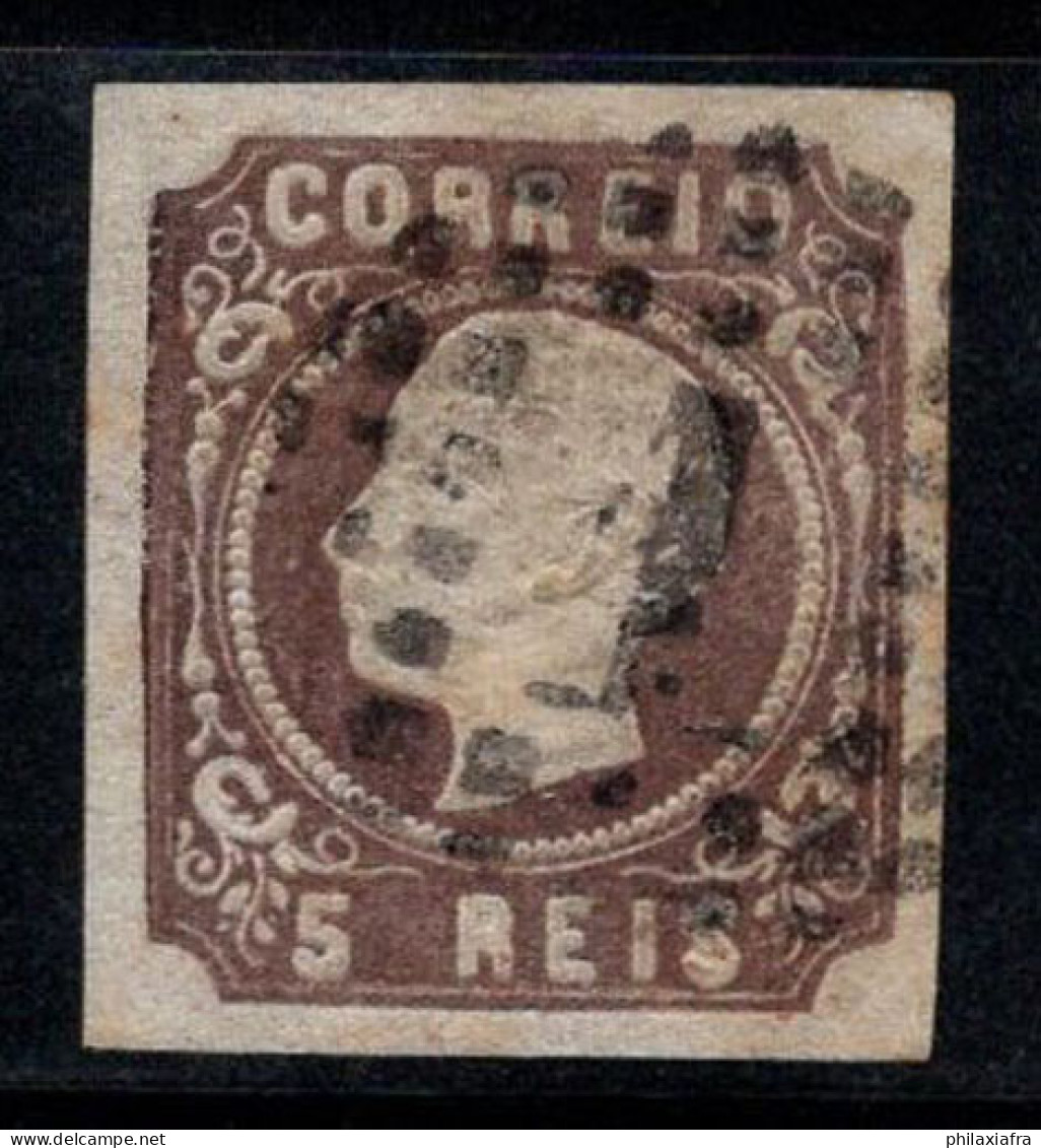 Portugal 1862 Mi. 12 Oblitéré 100% 5 R, Roi Louis - Gebraucht