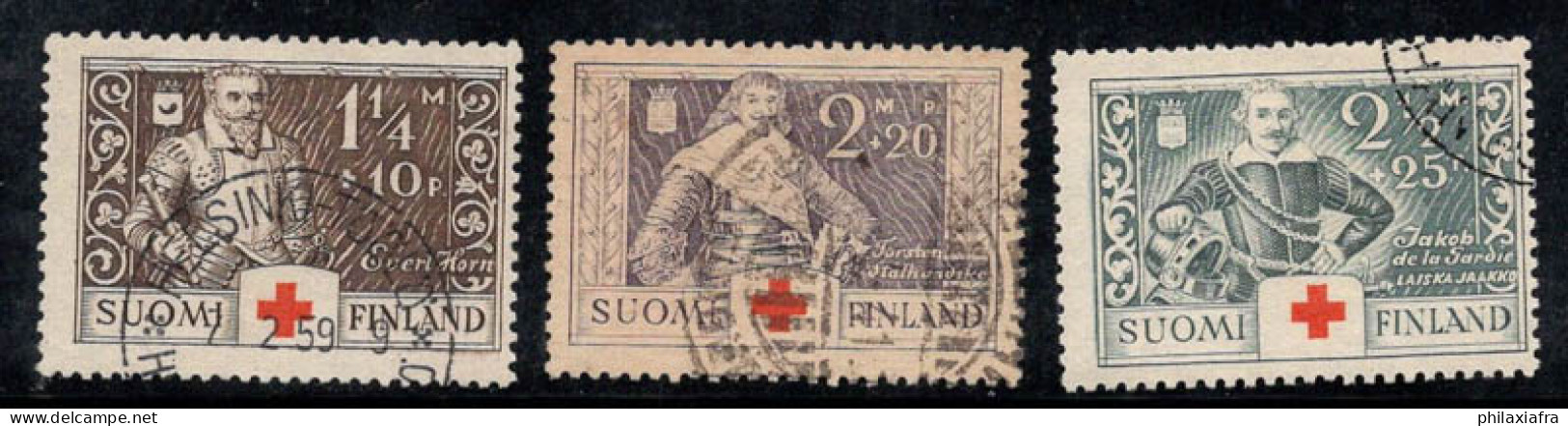 Finlande 1934 Mi. 184-186 Oblitéré 100% Croix-Rouge, Célébrités - Used Stamps