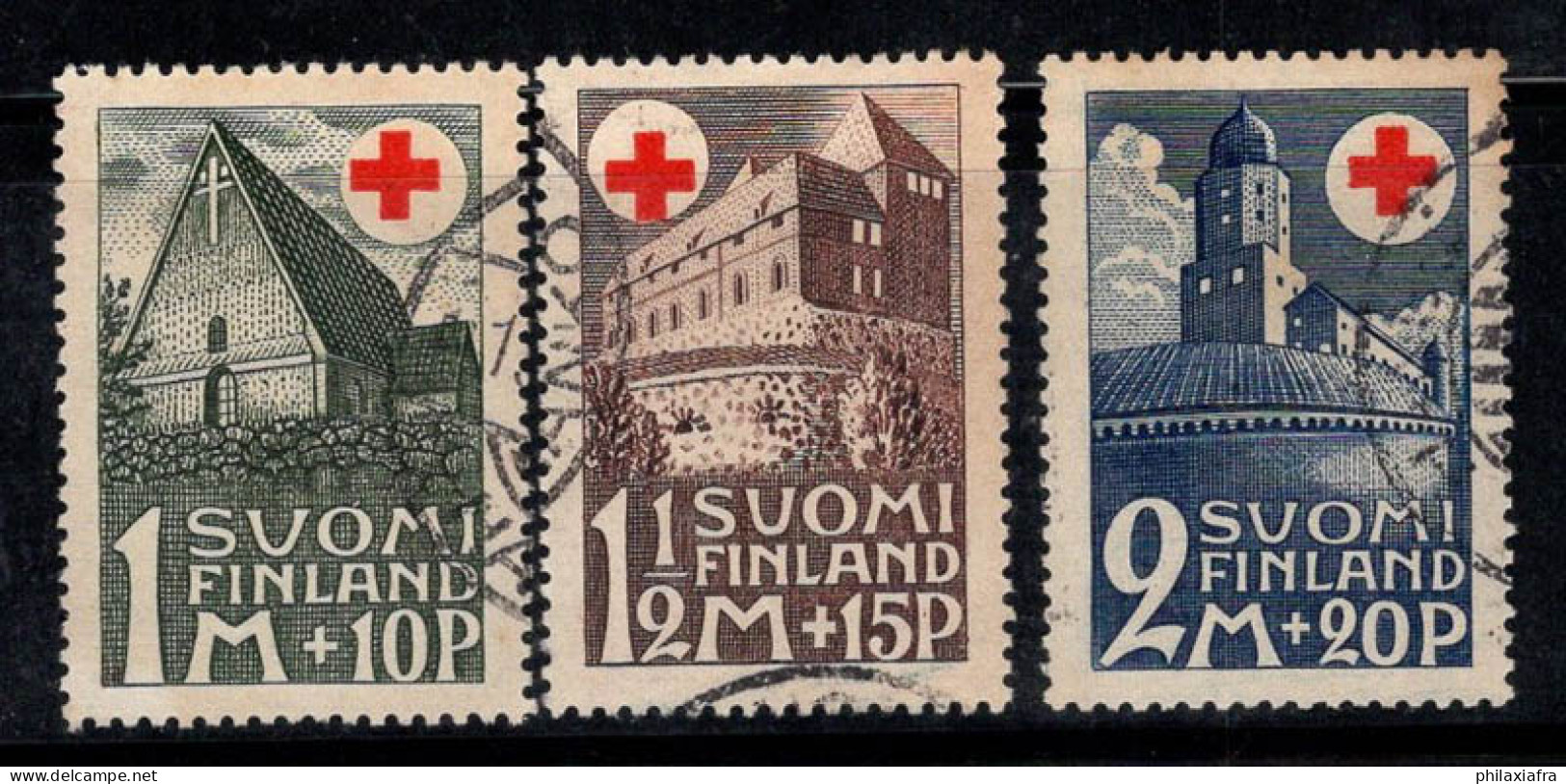 Finlande 1931 Mi. 164-166 Oblitéré 100% Croix-Rouge - Used Stamps