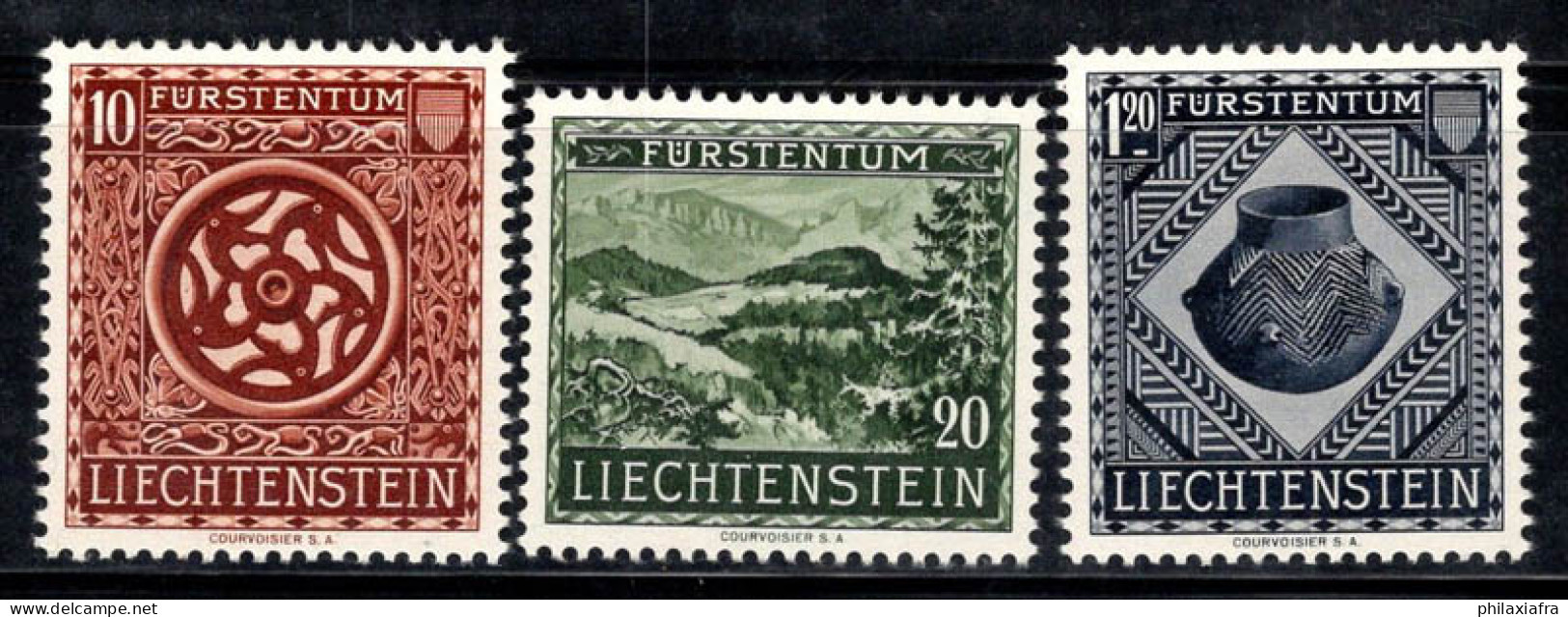 Liechtenstein 1953 Mi. 319-321 Neuf ** 100% Musée, Art, Culture - Ungebraucht