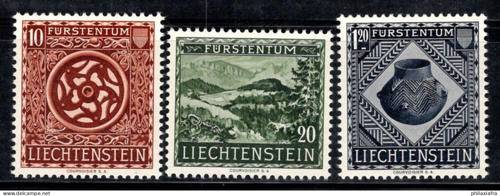 Liechtenstein 1953 Mi. 319-321 Neuf ** 100% Musée, Art, Culture - Neufs