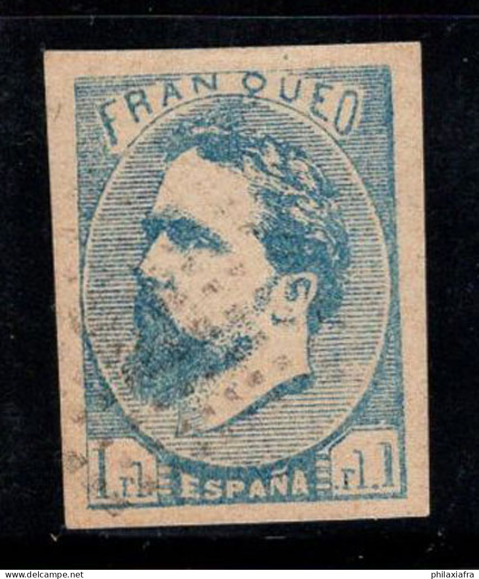 Espagne 1873 Mi. 1 Oblitéré 100% Poste Carliste, Carlistes, 1 R, Don Carlo - Carlistas