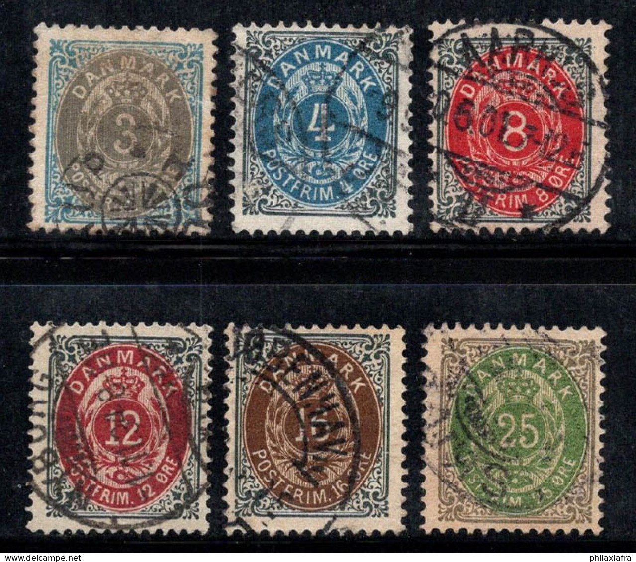 Danemark 1875 Oblitéré 100% Numérique - Used Stamps