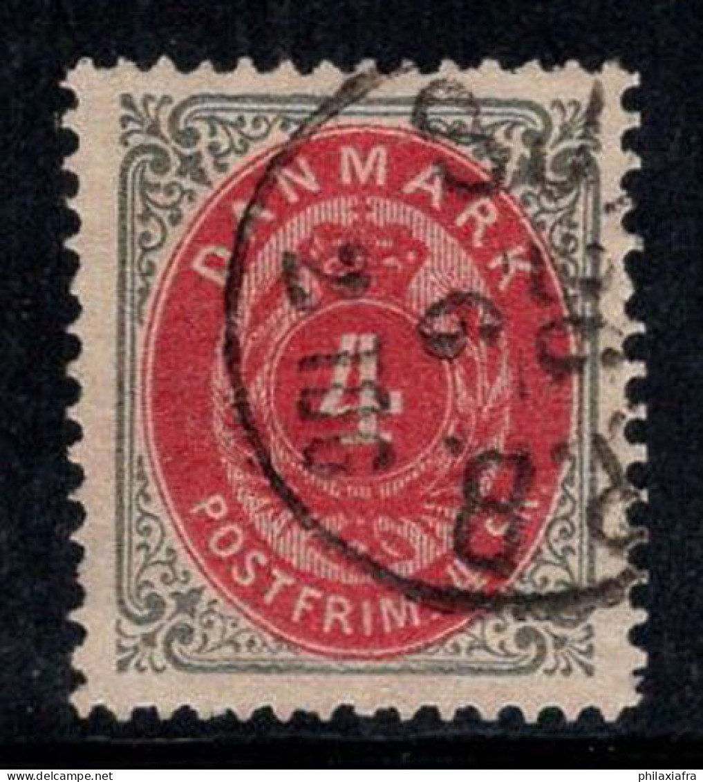 Danemark 1870 Mi. 18 I A Oblitéré 100% 4 S, Chiffres - Used Stamps