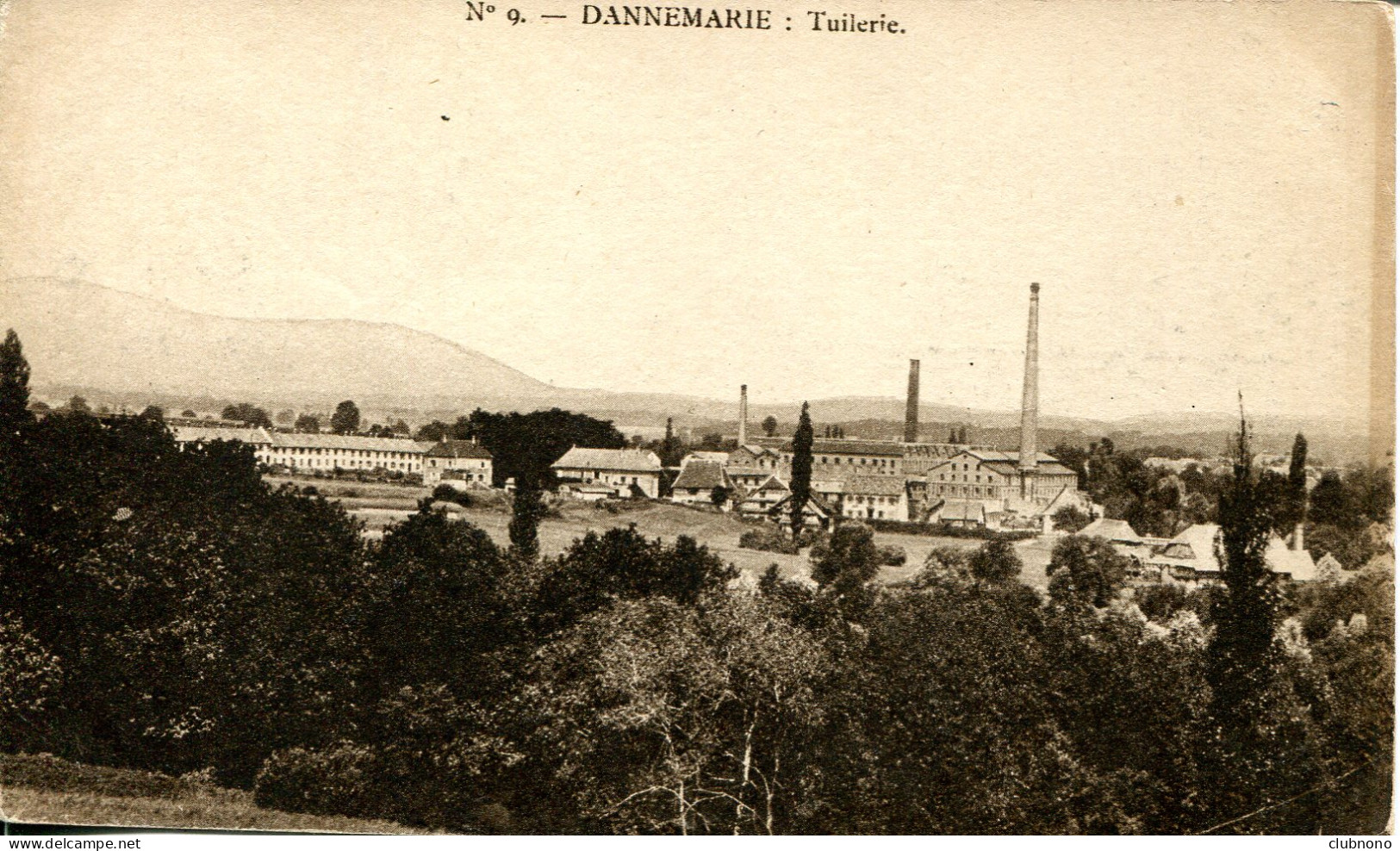 CPA - DANNEMARIE - LA TUILERIE - Dannemarie