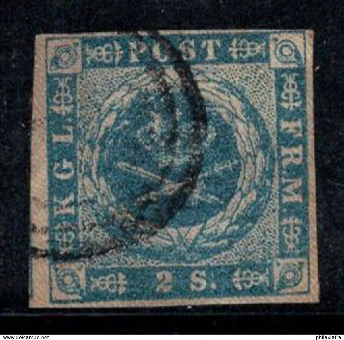 Danemark 1854 Mi. 3 Oblitéré 80% 2 S, Armoiries - Used Stamps