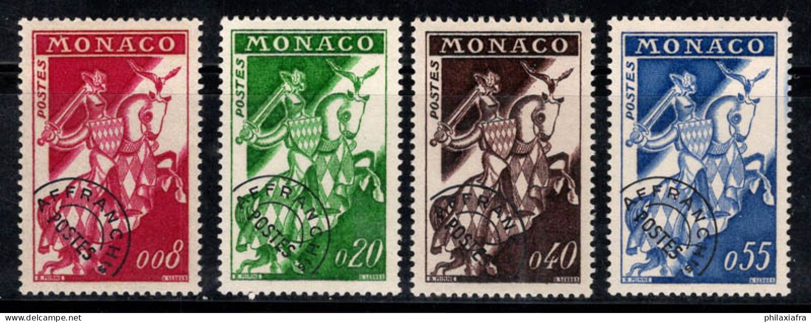 Monaco 1960 Yv. 19-22 Neuf ** 100% Preoblitérés - VorausGebrauchte