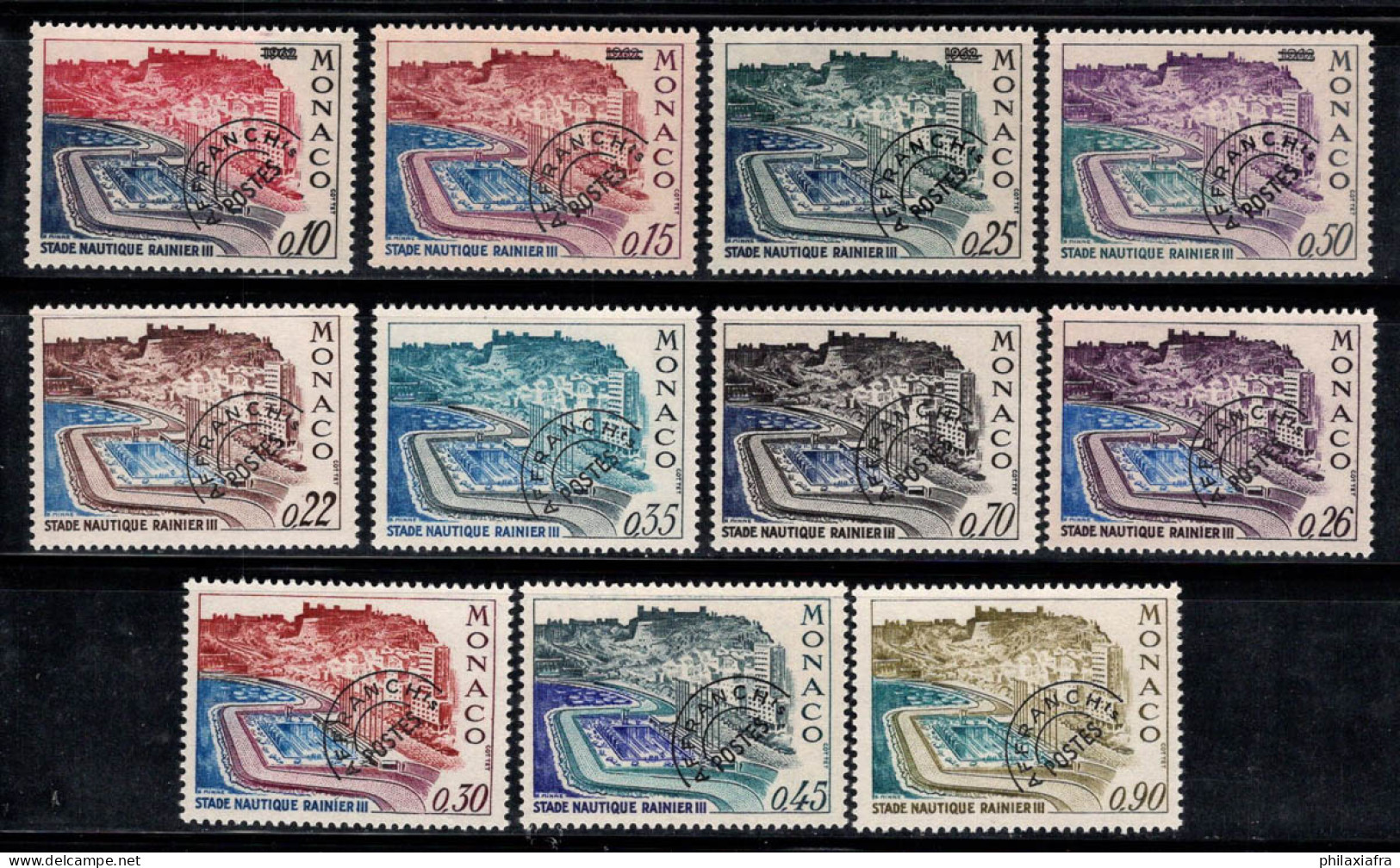 Monaco 1964-71 Yv. 23-33 Neuf ** 100% Preoblitérés - Precancels