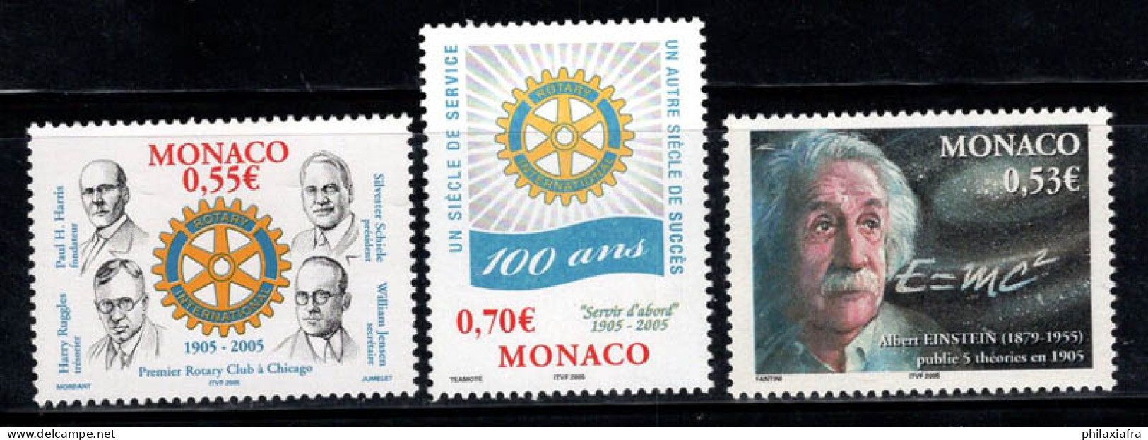 Monaco 2005 Neuf ** 100% Rotary, Einstein - Sonstige & Ohne Zuordnung