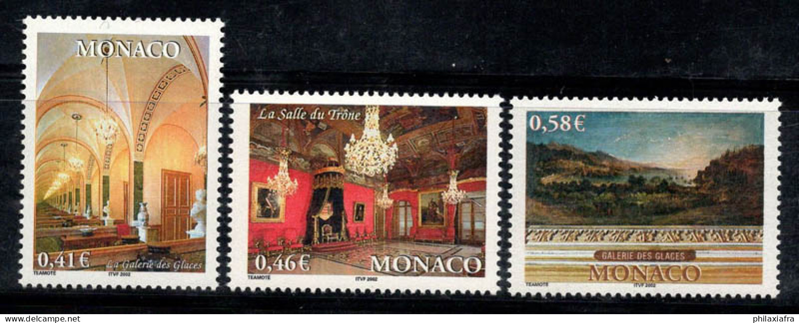 Monaco 2002 Mi. 2583-2585 Neuf ** 100% Palais Royal - Other & Unclassified