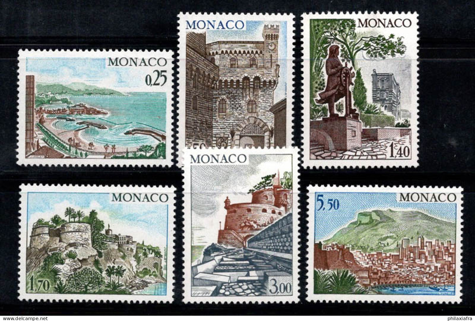 Monaco 1974 Mi. 1148-1153 Neuf ** 100% Vues, Paysages - Otros & Sin Clasificación