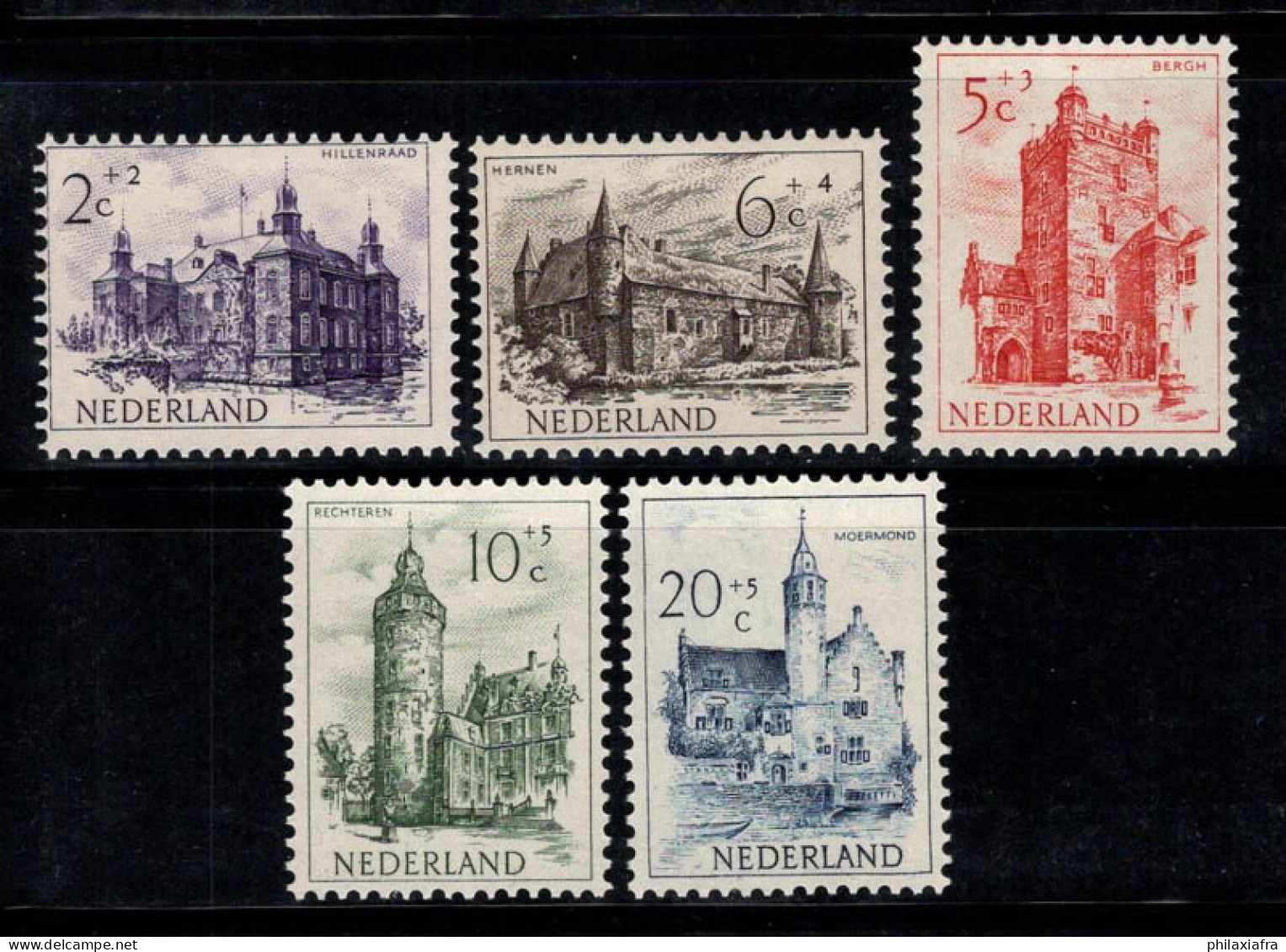 Pays-Bas 1951 Mi. 570-574 Neuf ** 100% Monuments, Culture - Ongebruikt