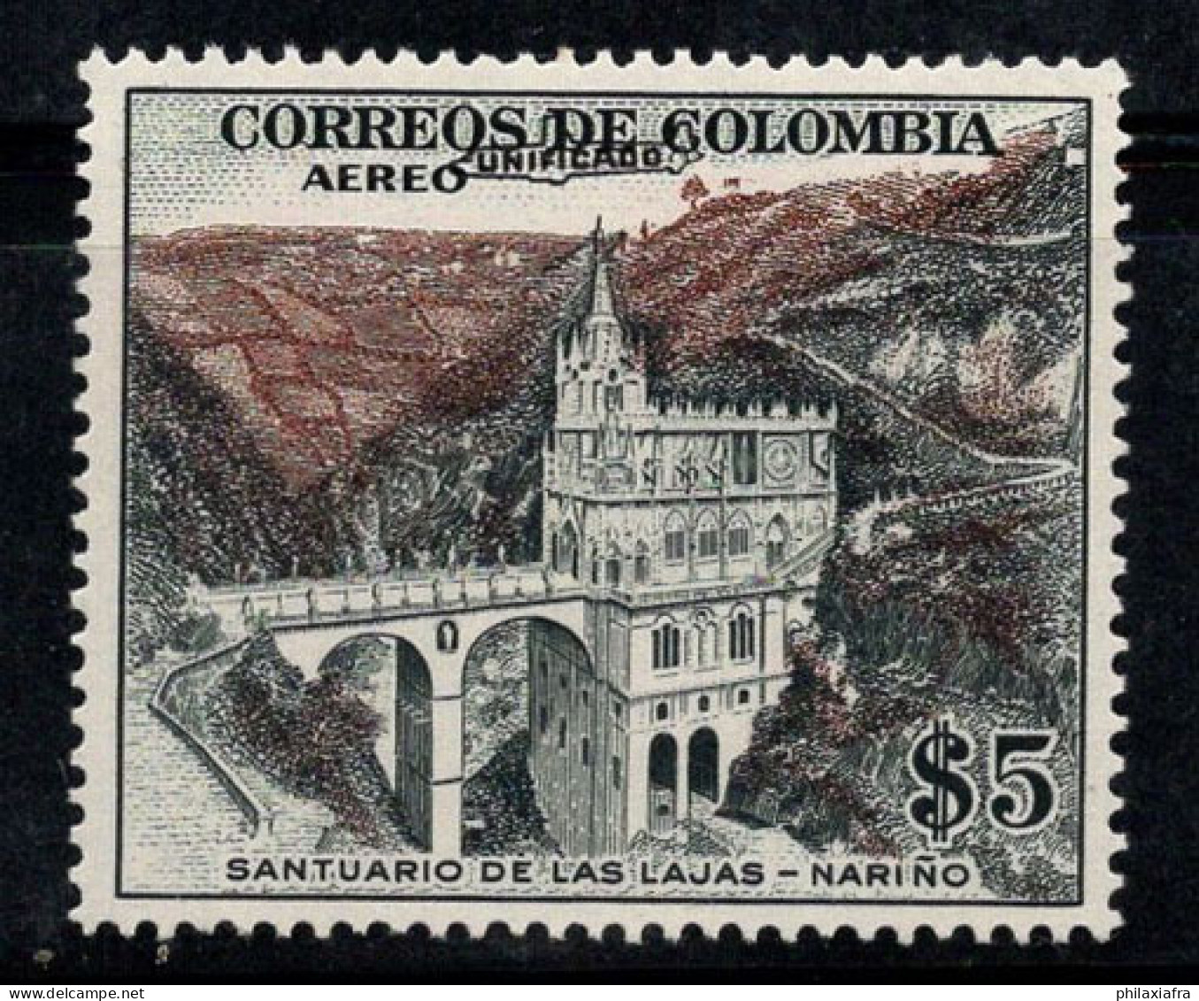 Colombie 1959 Mi. 881 Neuf ** 100% Poste Aérienne 5 P, UNIFICADO - Colombia