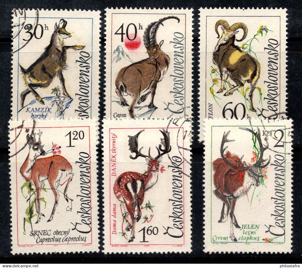 Tchécoslovaquie 1963 Mi. 1441-1446 Oblitéré 100% Animaux, Faune - Used Stamps