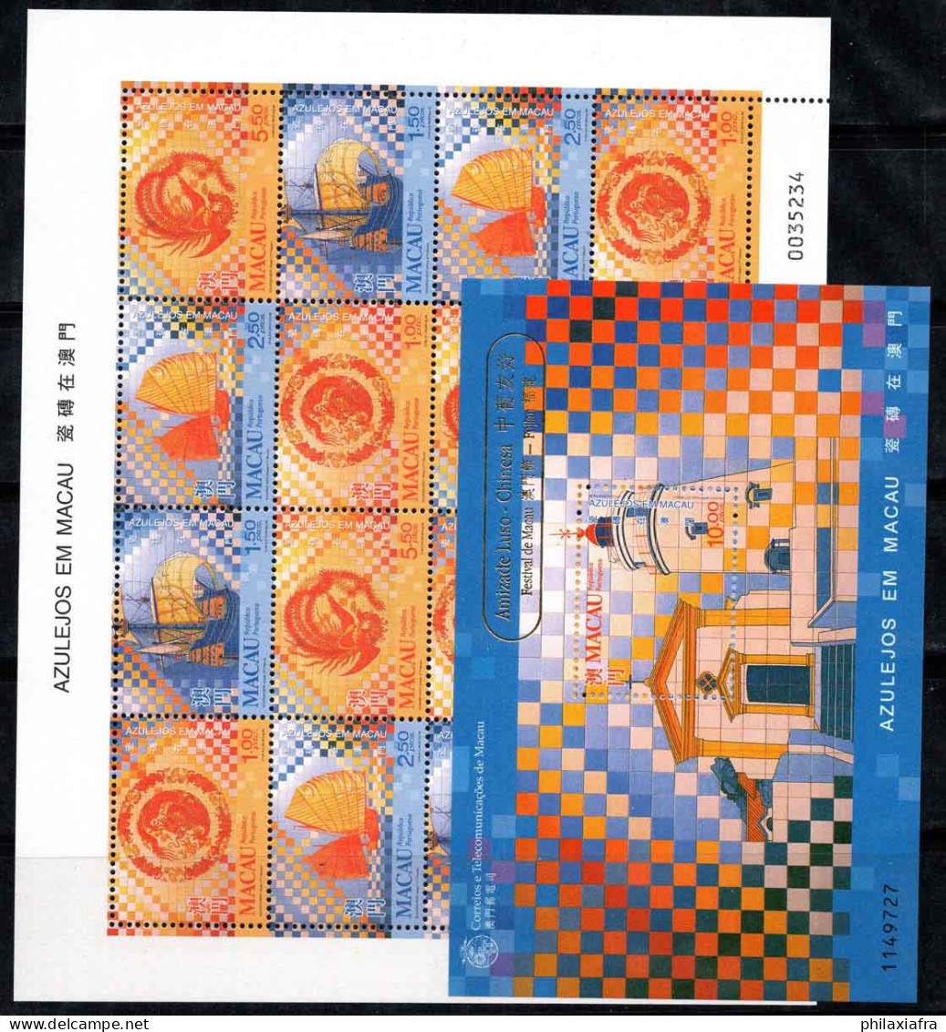 Macao 1998 Mi. Bl. 61,997-1000 Mini Feuille 100% Neuf ** Art, Culture - Hojas Bloque