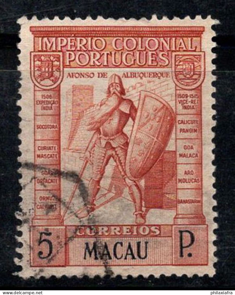 Macao 1938 Mi. 316 Oblitéré 80% 5 P, EMPIRE COLONIAL - Gebruikt