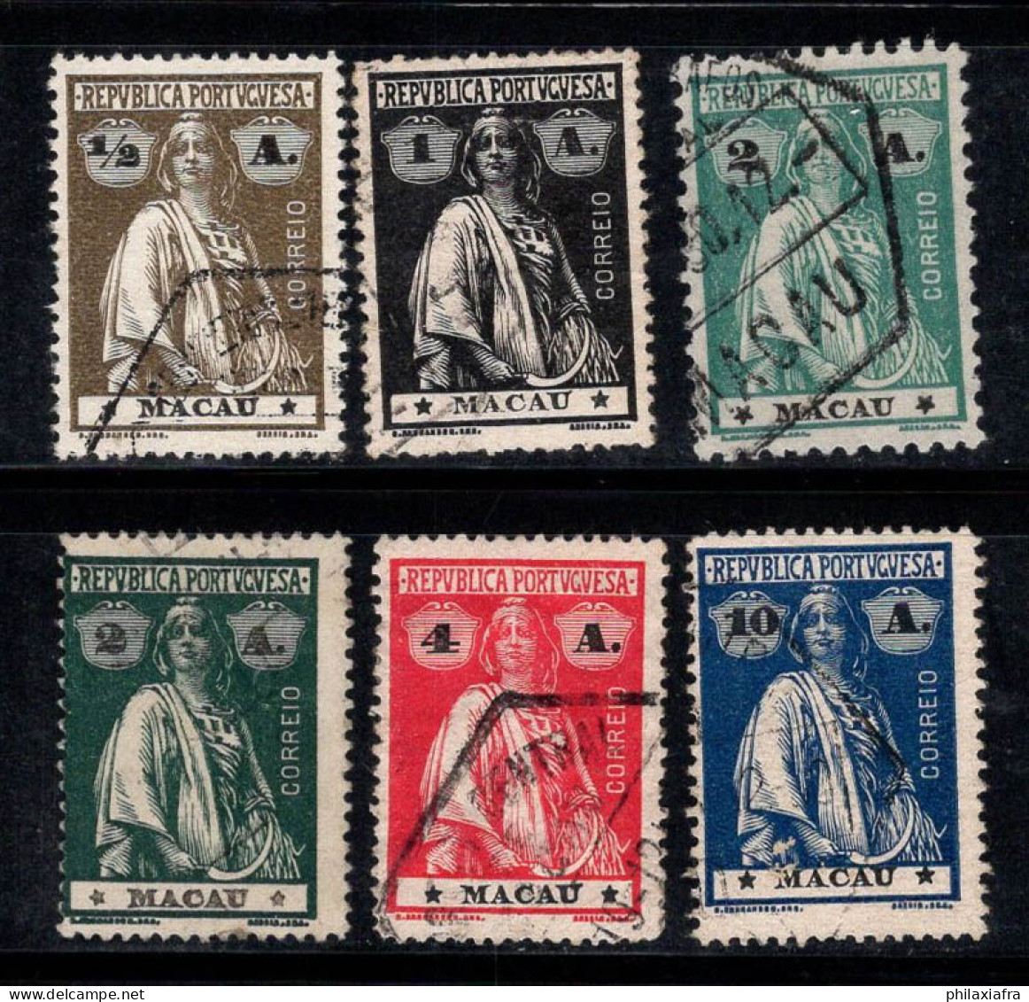 Macao 1913 Oblitéré 80% Cérès - Used Stamps