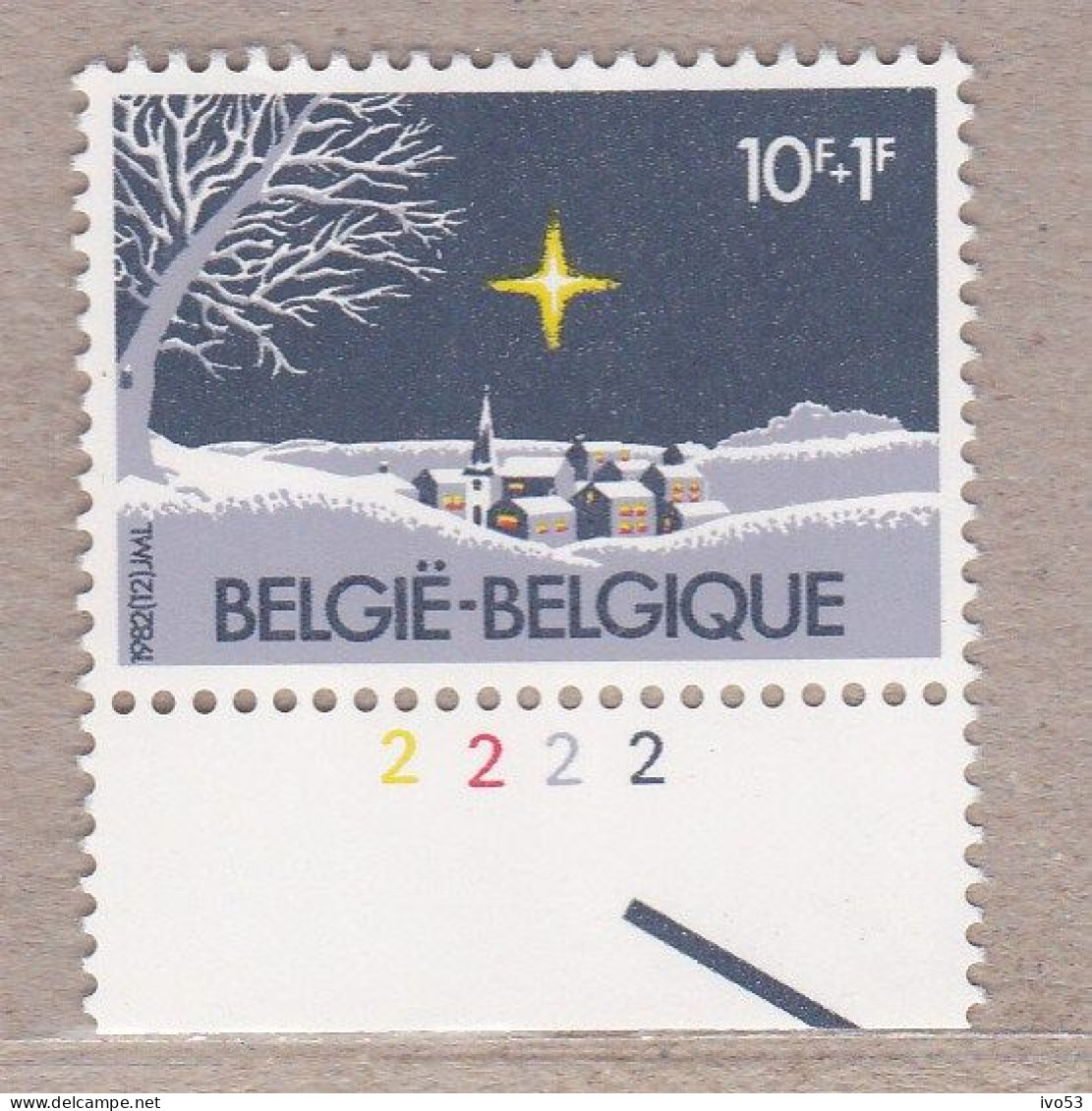 1982 Nr 2067** Plaatnummer 2.Kerstmis & Nieuwjaar. - 1981-1990