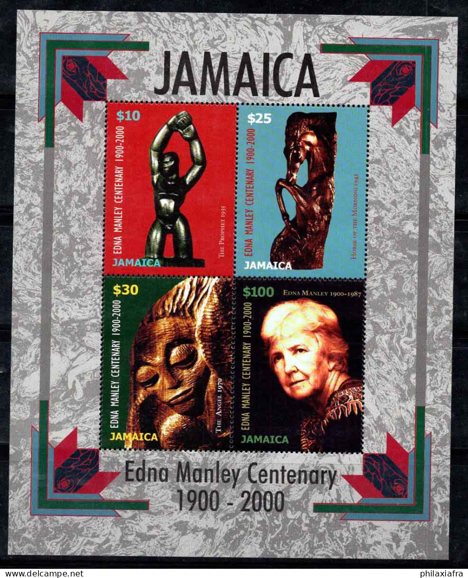 Jamaïque 2000 Mi. Bl. 50 Bloc Feuillet 100% Neuf ** Edna Manley - Jamaica (1962-...)