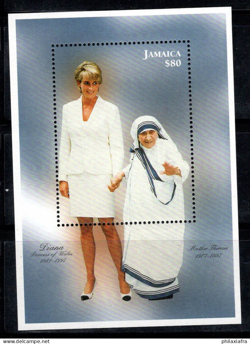 Jamaïque 1998 Mi. Bl. 47 Bloc Feuillet 100% Neuf ** 80 $, Princesse Diana - Jamaica (1962-...)