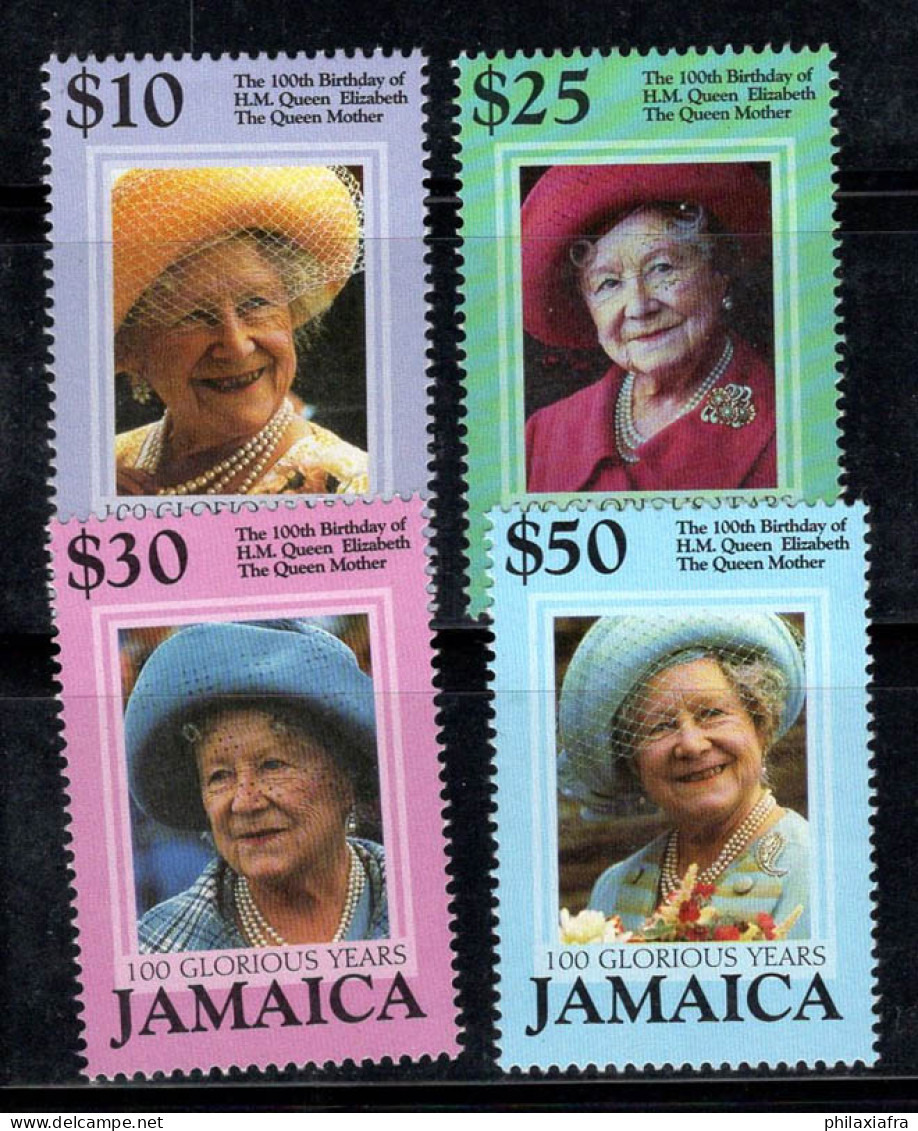 Jamaïque 2000 Mi. 958-961 Neuf ** 100% La Reine Élisabeth - Jamaica (1962-...)