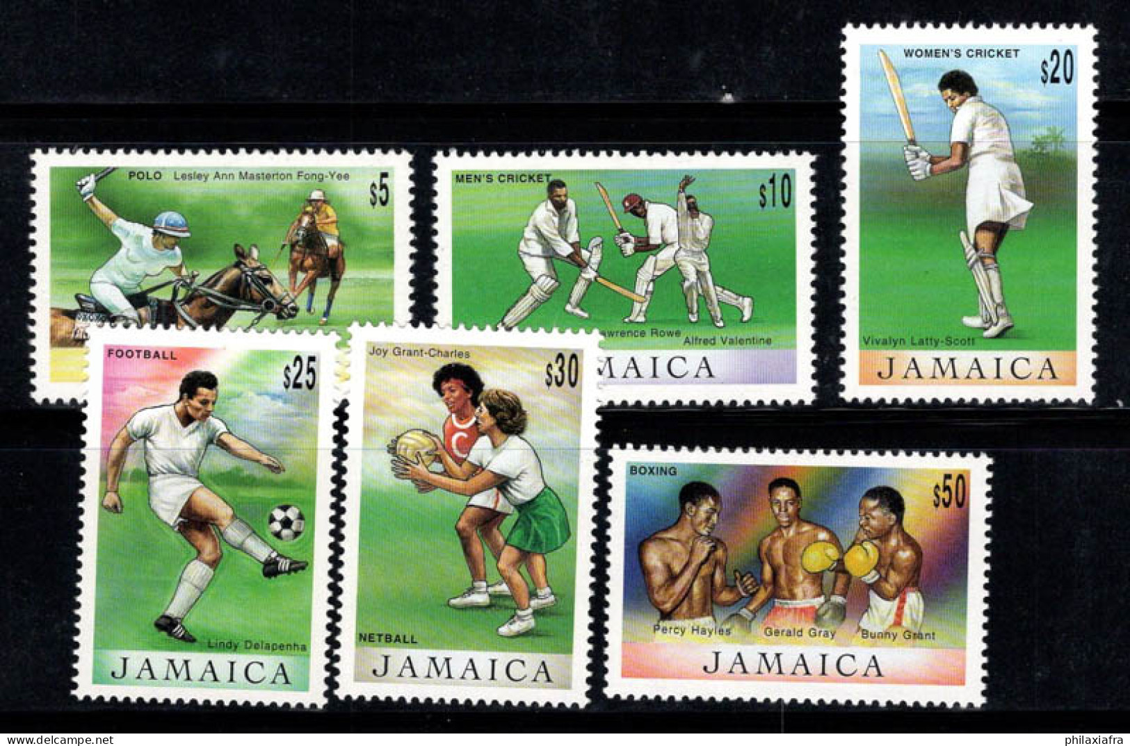 Jamaïque 1999 Mi. 918-923 Neuf ** 100% Sport - Jamaica (1962-...)