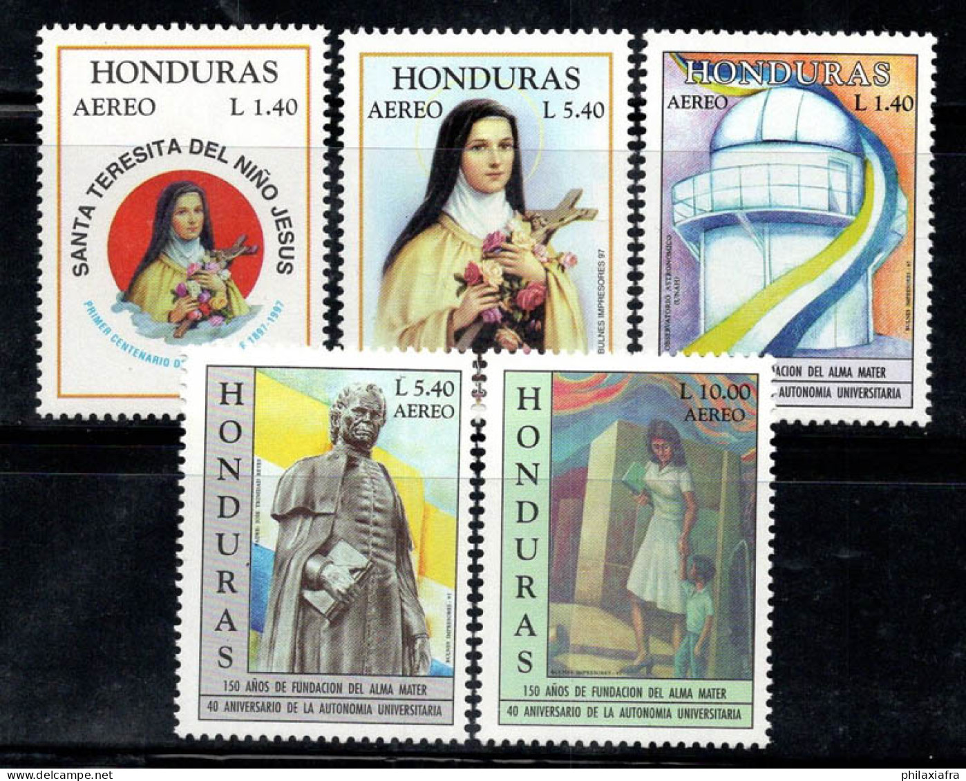 Honduras 1997 Mi. 1343-1344 Neuf ** 100% Sainte Thérèse - Honduras