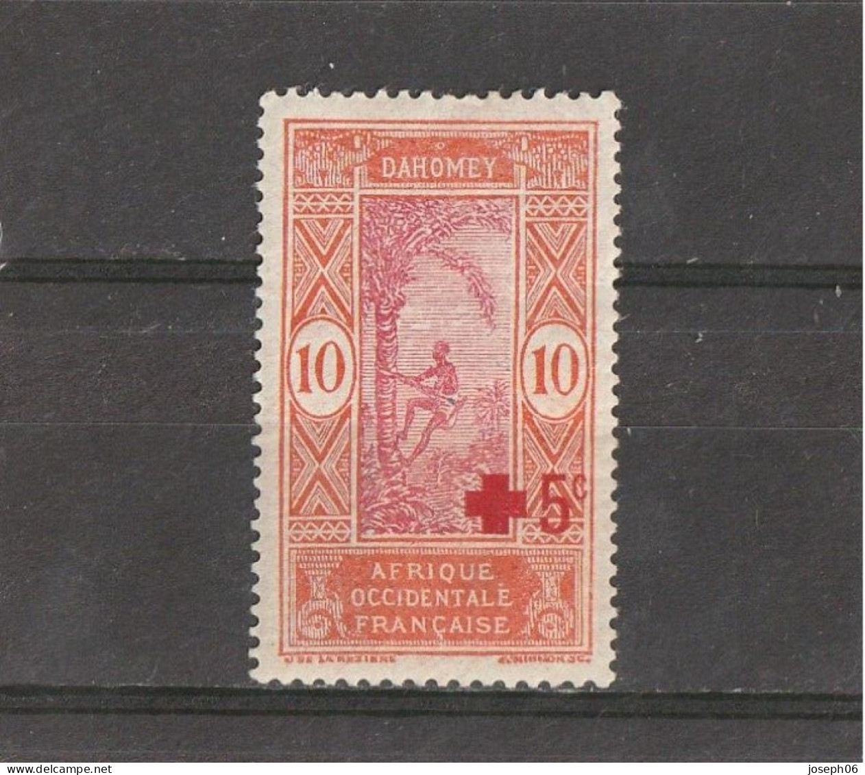 DAHOMEY   1915   Y.T. N° 60  NEUF*  Frais De Gestion Compris - Benin - Dahomey (1960-...)