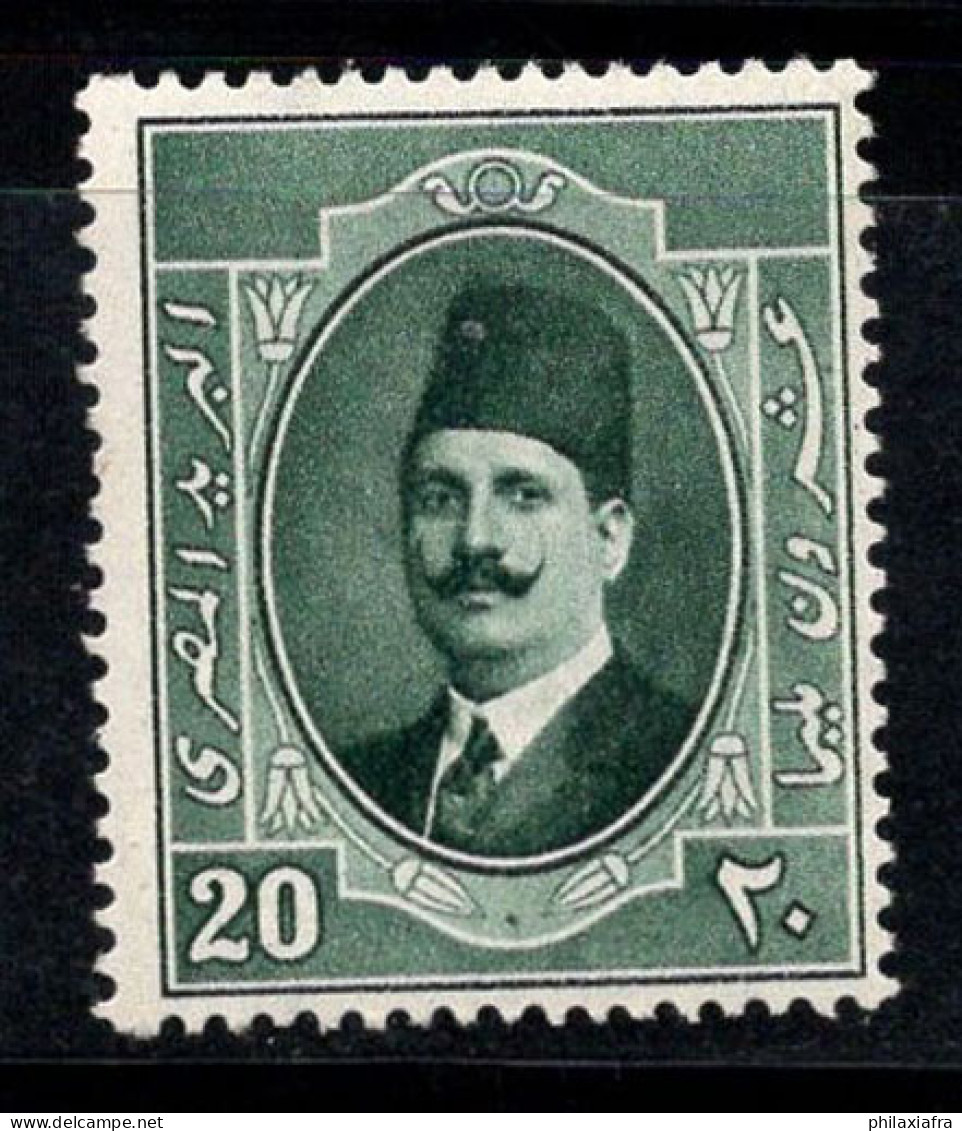 Égypte 1923 Mi. 89 Neuf * MH 100% Roi Fouad Ier, 20 M - Nuovi