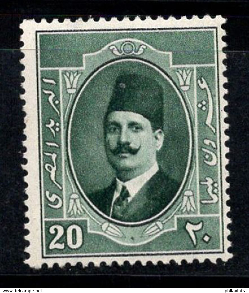Égypte 1923 Mi. 89 Neuf * MH 100% Roi Fouad Ier, 20 M - Ongebruikt