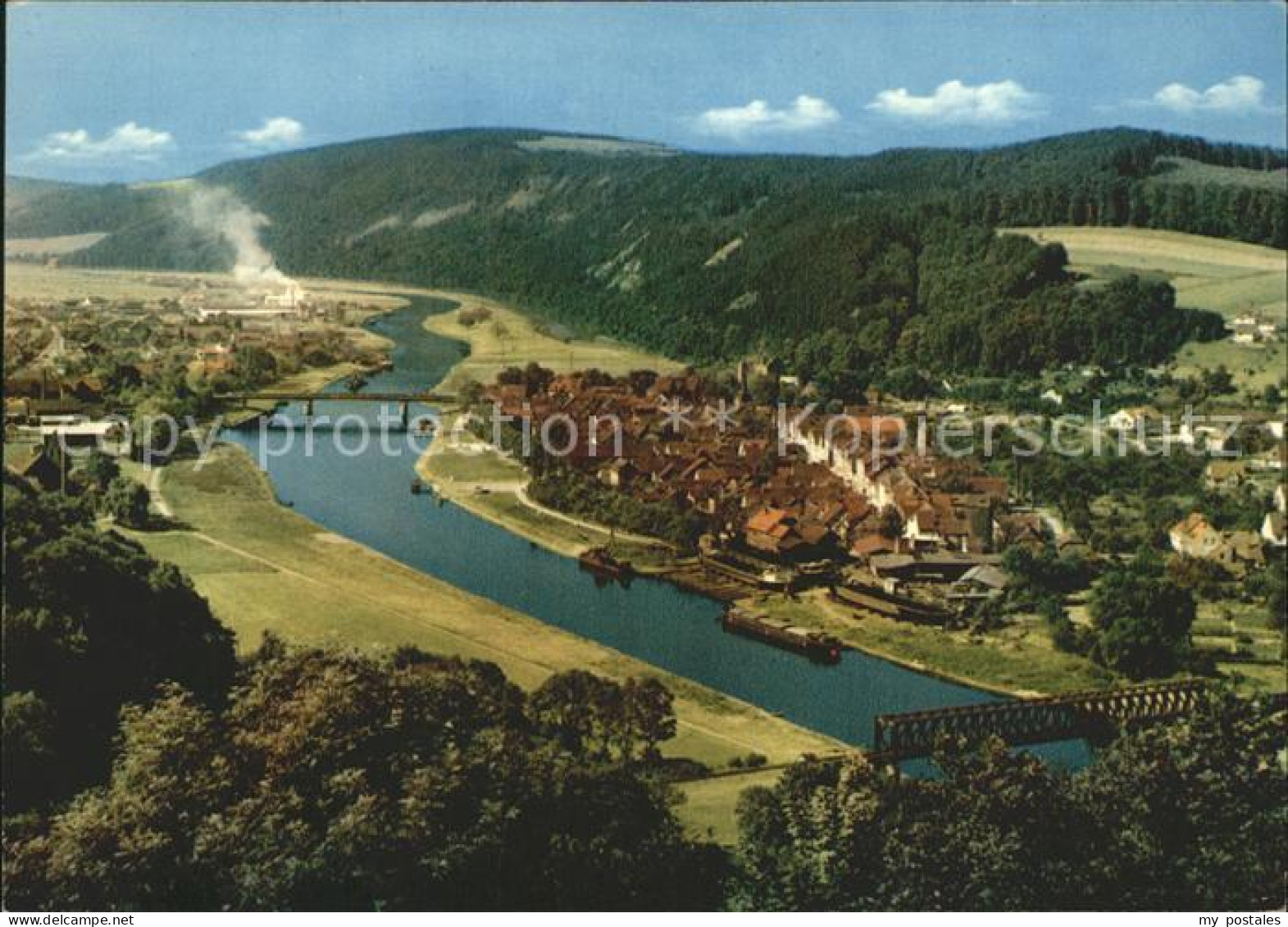 72316811 Bodenwerder Weser Blick Vom Eckberg Bodenwerder Weser - Bodenwerder