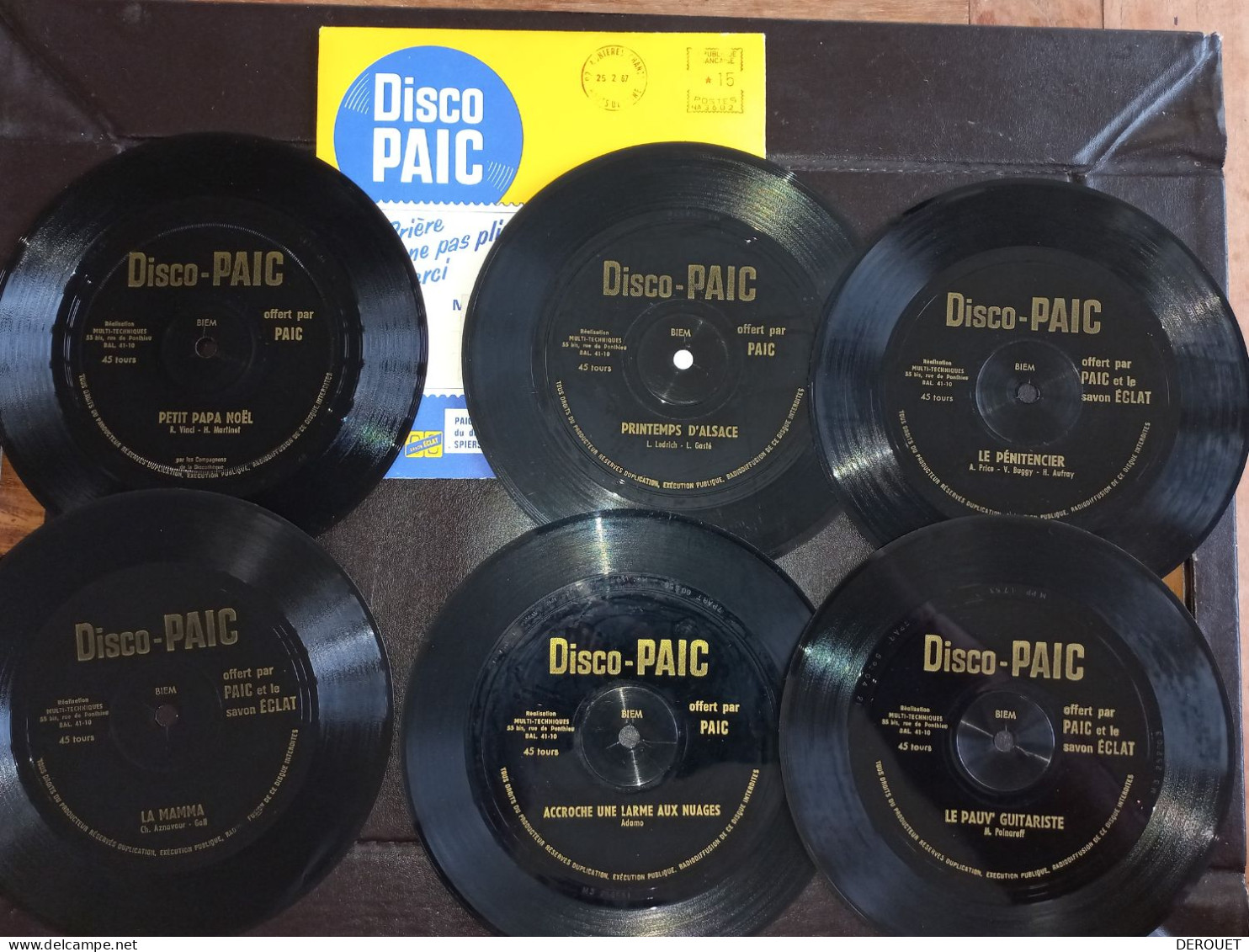 Disco Paic - 9 Disques - Formats Spéciaux