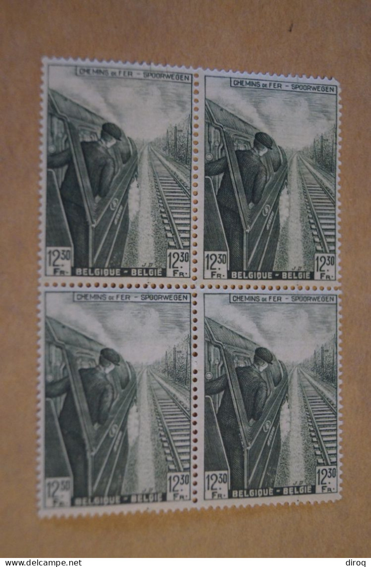 3 X 4 Timbres,chemin De Fer 1954 Bel état De Collection Avec Gomme,voir Photos - Mint